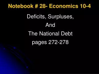 Notebook # 28- Economics 10-4