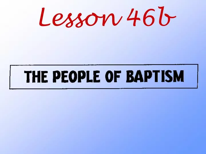 lesson 46b
