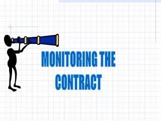 MONITORING THE CONTRACT