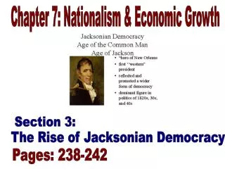 Chapter 7: Nationalism &amp; Economic Growth