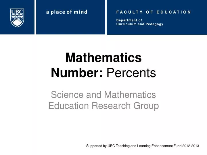 mathematics number percents
