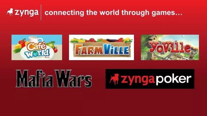 connecting the world through games