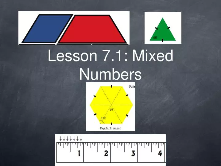 lesson 7 1 mixed numbers