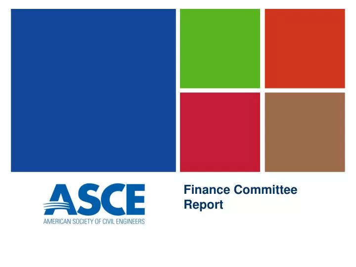 finance committee report