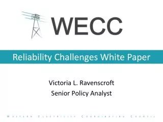 Reliability Challenges White Paper