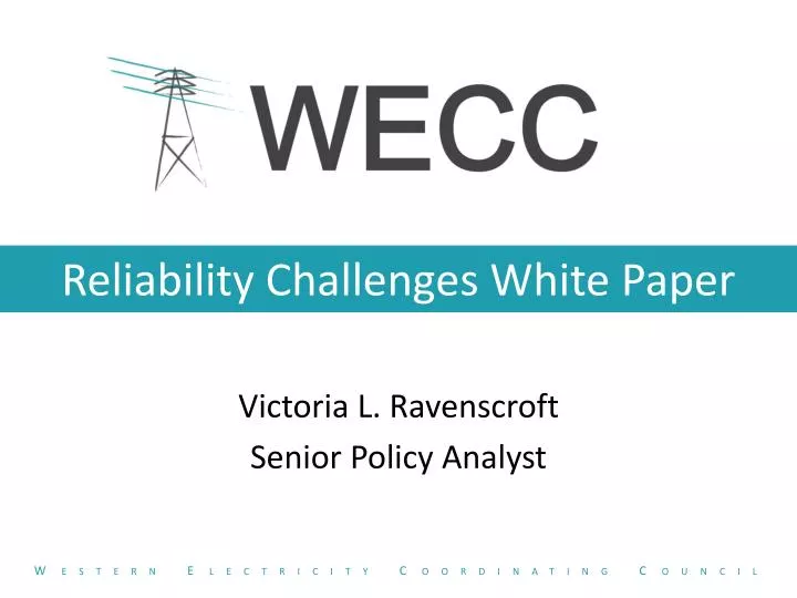 reliability challenges white paper