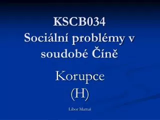kscb034 soci ln probl my v soudob n
