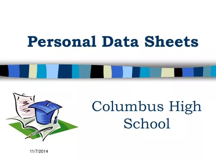 personal data sheets