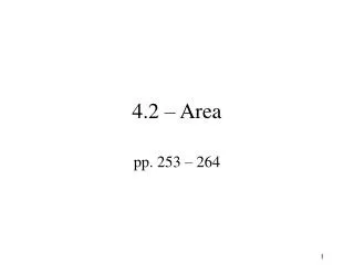 4 2 area