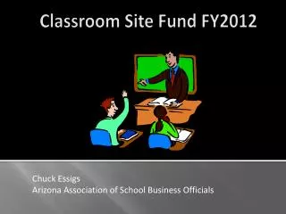 Classroom Site Fund FY2012