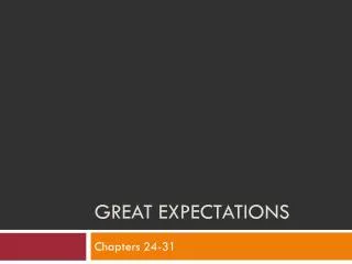 great expectations