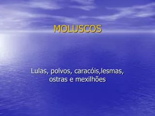 moluscos
