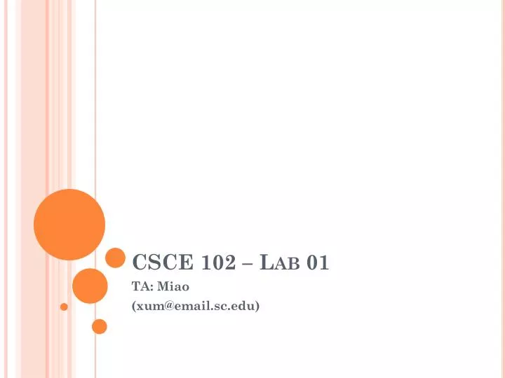 csce 102 lab 01