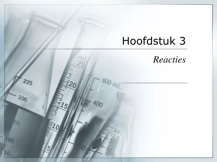 hoofdstuk 3