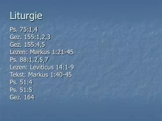 liturgie