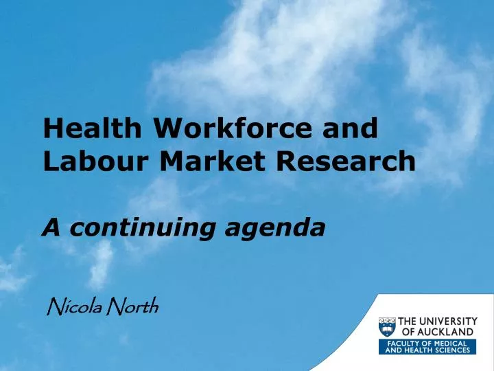 health workforce and labour market research