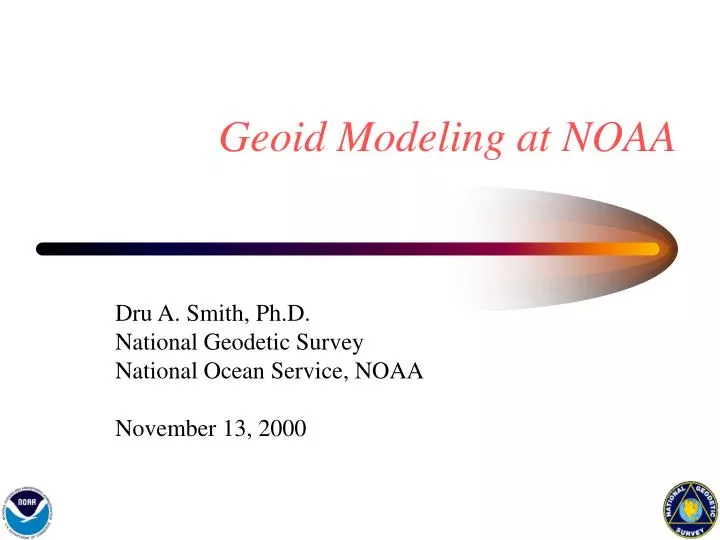 geoid modeling at noaa