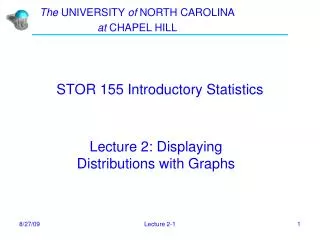 STOR 155 Introductory Statistics