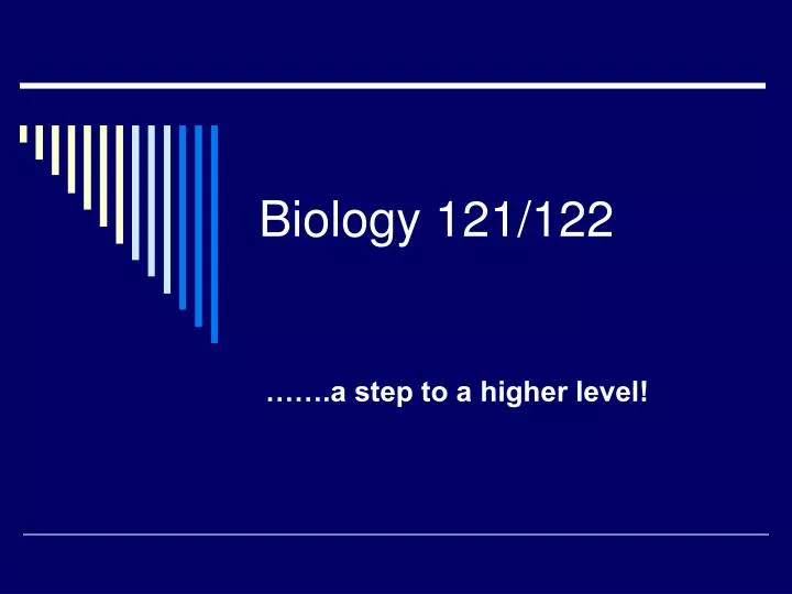 biology 121 122