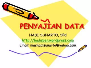 penyajian data