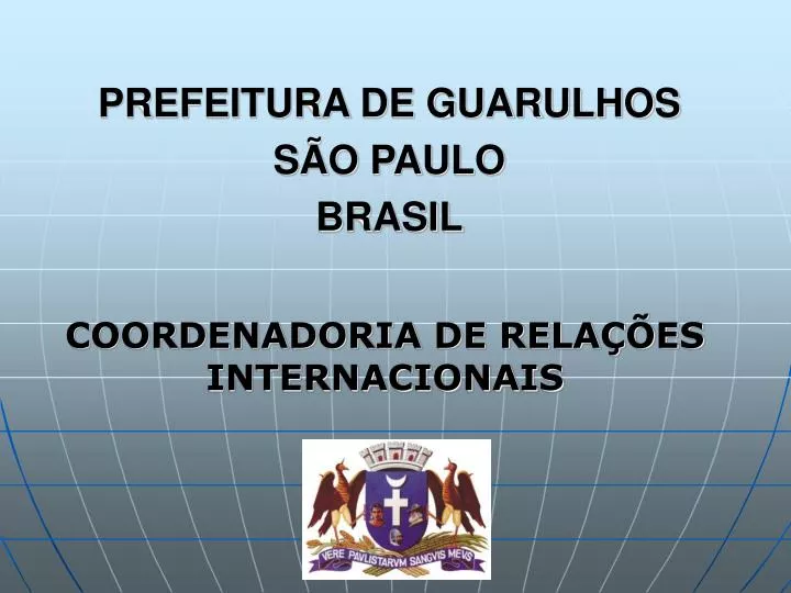 prefeitura de guarulhos s o paulo brasil