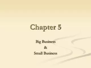 Chapter 5