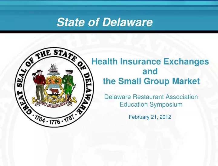 health insurance exchanges and the small group market