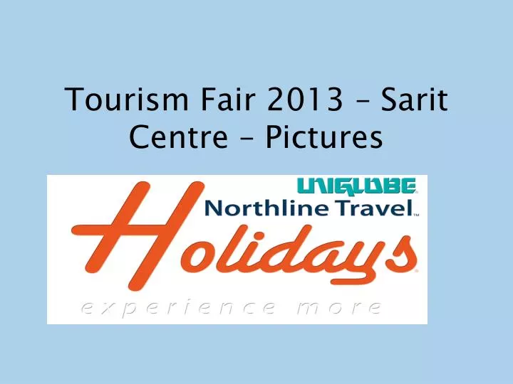 tourism fair 2013 sarit centre pictures