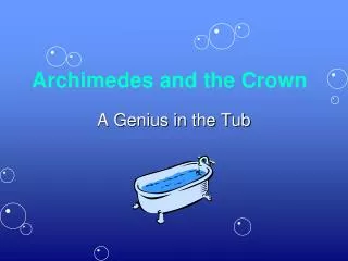 Archimedes and the Crown
