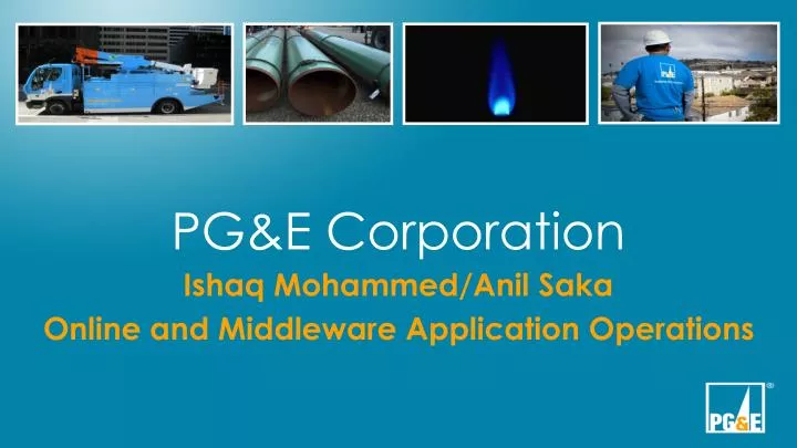 pg e corporation