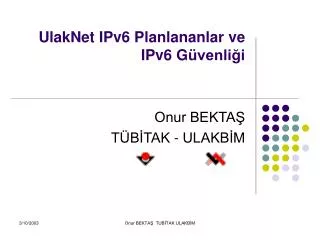 ulaknet ipv6 p lanlananlar ve ipv6 g venli i