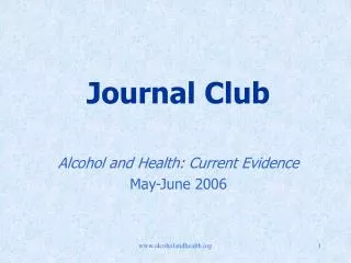 Journal Club