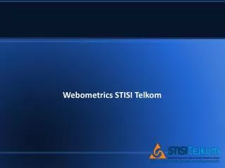 webometrics stisi telkom