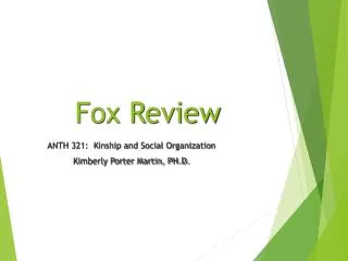 Fox Review