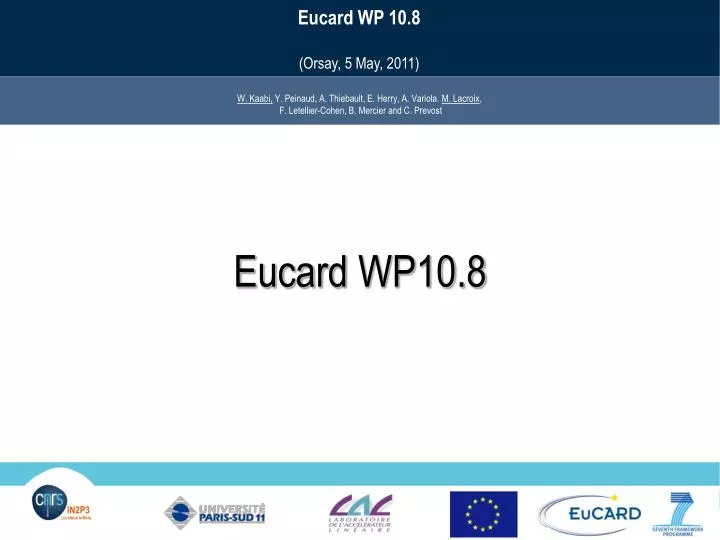 eucard wp10 8