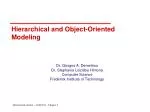 Hierarchical and Object-Oriented Modeling - slide 1