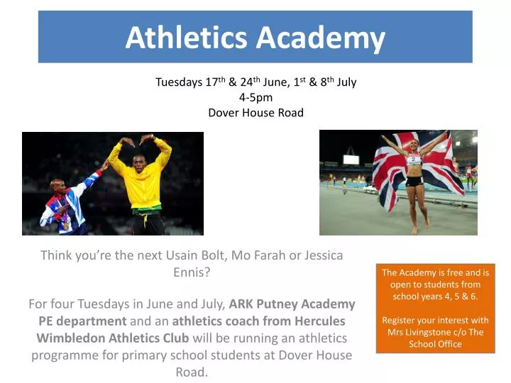 athletics academy