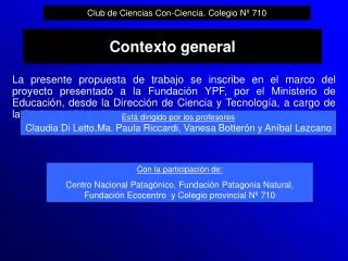 contexto general