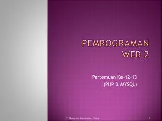 pemrograman web 2