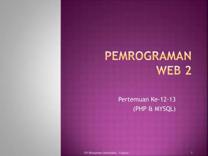pemrograman web 2