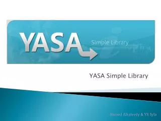 yasa simple library