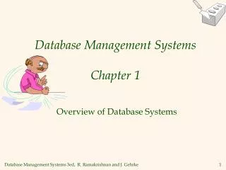 Database Management Systems Chapter 1