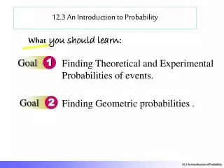 12.3 An Introduction to Probability