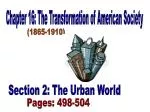 Chapter 16: The Transformation of American Society - slide 1