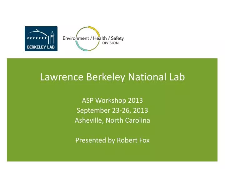 lawrence berkeley national lab
