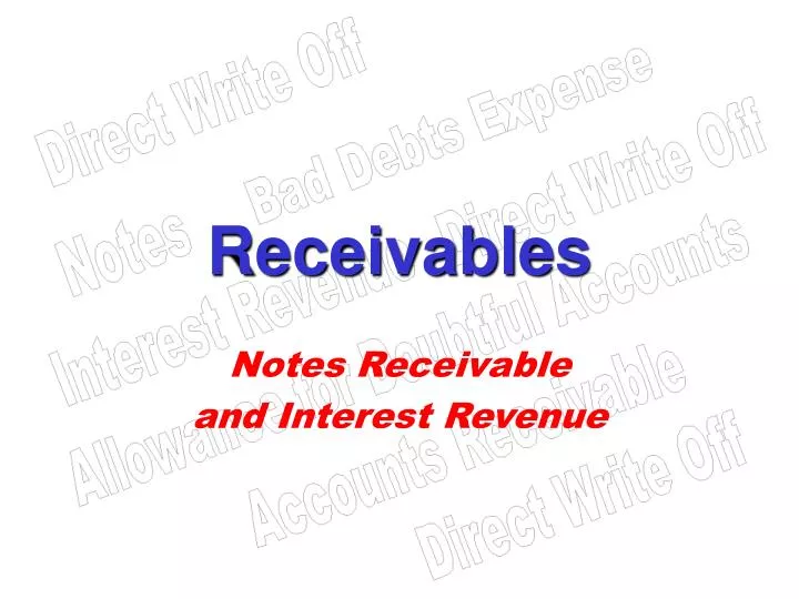 receivables