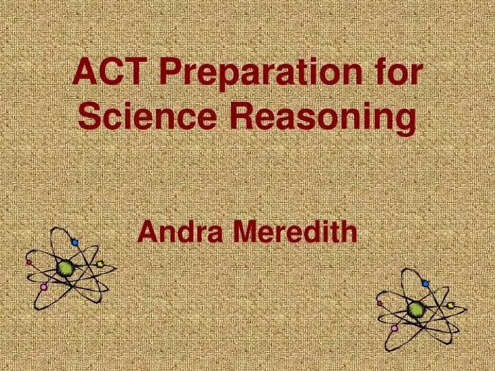 act preparation for science reasoning