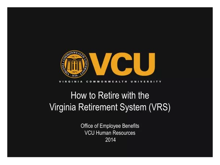 how to retire with the virginia retirement system vrs