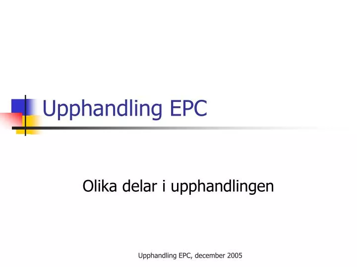 upphandling epc