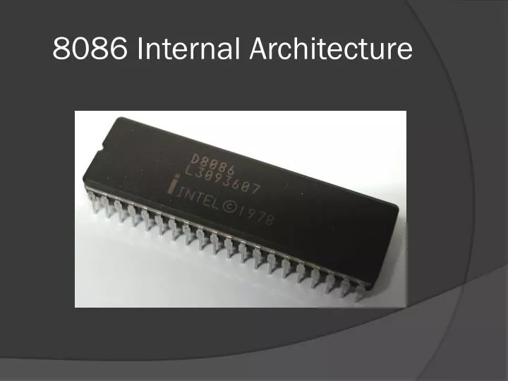 8086 internal architecture